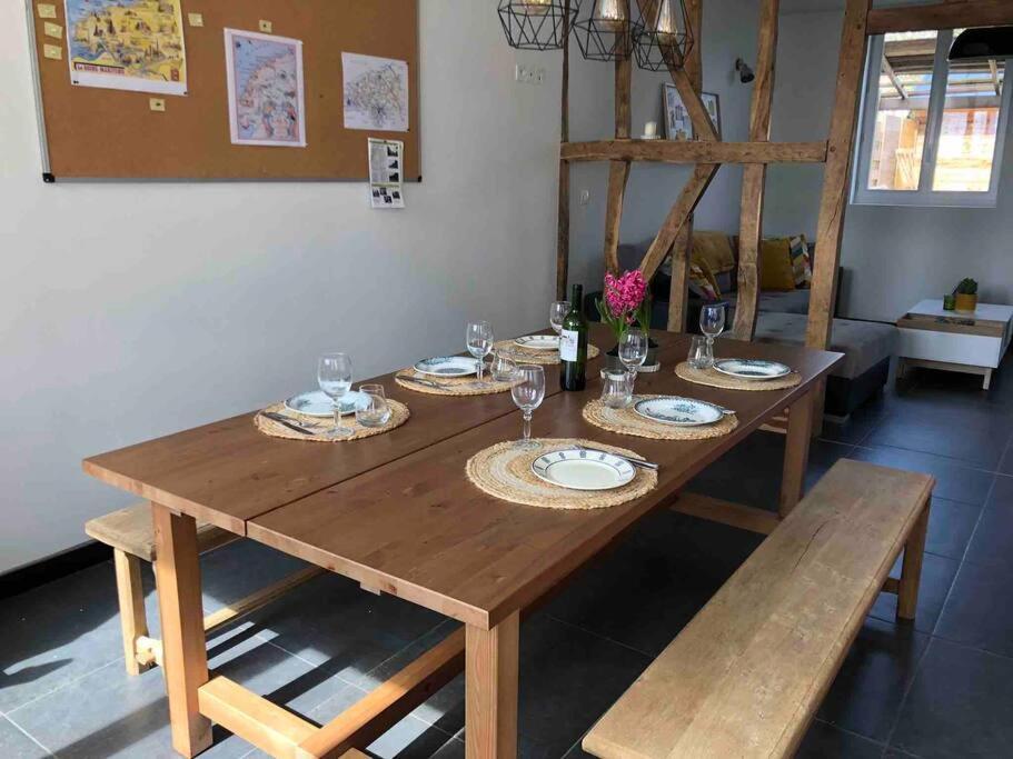 Maison Sur La Place Du Village D'Ourville En Caux ภายนอก รูปภาพ