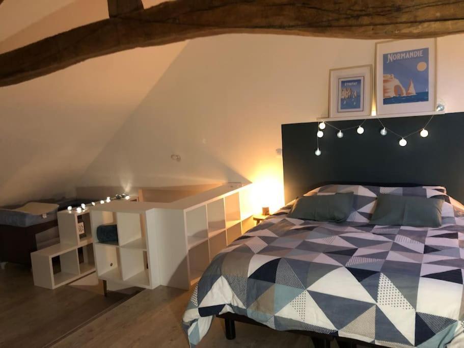 Maison Sur La Place Du Village D'Ourville En Caux ภายนอก รูปภาพ