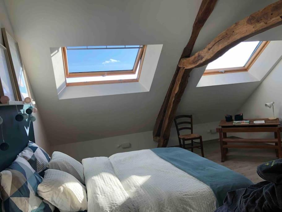 Maison Sur La Place Du Village D'Ourville En Caux ภายนอก รูปภาพ