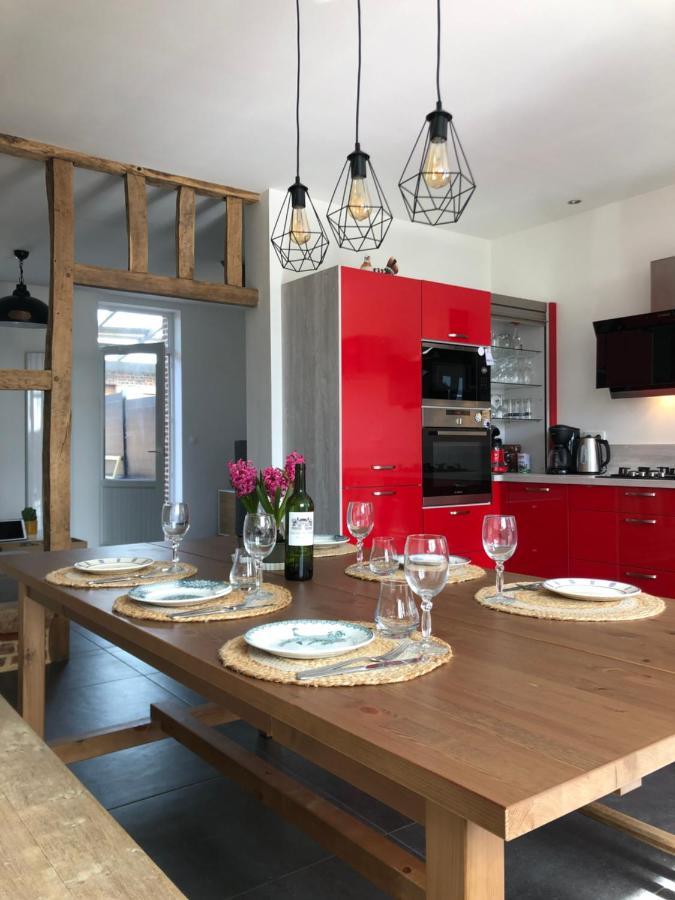 Maison Sur La Place Du Village D'Ourville En Caux ภายนอก รูปภาพ
